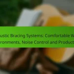Acoustic Bracing Systems: Comfortable Work Environments, Noise Control and Productivity