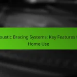 Acoustic Bracing Systems: Key Features for Home Use