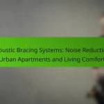 Acoustic Bracing Systems: Noise Reduction, Urban Apartments and Living Comfort