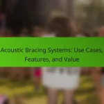 Acoustic Bracing Systems: Use Cases, Features, and Value